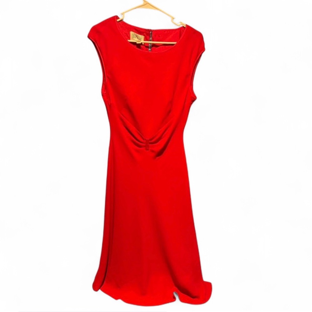 Vintage Red Midi Dress